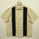 画像: CUBAVERA フロント切り替え レーヨン 半袖 シャツ ナチュラル/ブラック (VINTAGE) 「S/S Shirt」 入荷しました。