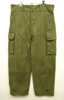 画像: 50'S フランス軍 M47 フィールドパンツ 前期型 OLIVE サイズ35 (VINTAGE) 「Bottoms」 入荷しました。