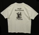 画像: 90'S WILL BOW HUNT for FOOD シングルステッチ 半袖 Tシャツ USA製 (VINTAGE) 「T-Shirt」 入荷しました。