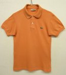 画像: 70'S CHEMISE LACOSTE ポロシャツ オレンジ フランス製 (VINTAGE) 「S/S Polo」 入荷しました。