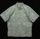 画像: 00'S REYN SPOONER "LAHAINA SAILOR" ヌードタグ コットン アロハシャツ (VINTAGE) 「S/S Shirt」 入荷しました。
