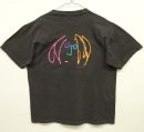 画像: 80'S JOHN LENNON "BAG ONE ARTS" 両面プリント Tシャツ ブラック (VINTAGE) 「T-Shirt」 入荷しました。
