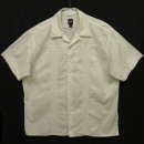 画像: 90'S GAP フロントプリーツ 半袖 オープンカラーシャツ ホワイト (VINTAGE) 「S/S Shirt」 入荷しました。