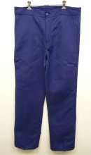 画像: フレンチワーク コットン ワークパンツ BLUE (DEADSTOCK) 「Bottoms」 入荷しました。