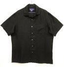 画像: RALPH LAUREN "PURPLE LABEL" リネン 半袖シャツ ブラック イタリア製 (USED) 「S/S Shirt」 入荷しました。