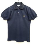 画像: 70'S CHEMISE LACOSTE ポロシャツ ネイビー フランス製 (VINTAGE) 「S/S Polo」 入荷しました。