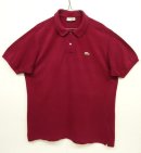 画像: 80'S CHEMISE LACOSTE ポロシャツ ワインレッド フランス製 (VINTAGE) 「S/S Polo」 入荷しました。