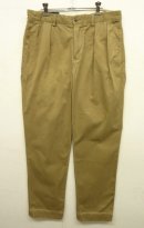 画像: 90'S RALPH LAUREN "ETHAN PANT" ツープリーツ チノパンツ TAN (VINTAGE) 「Bottoms」 入荷しました。