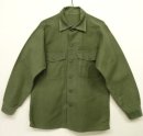 画像: 60'S アメリカ軍 US ARMY OG107 コットンサテン ユーティリティシャツ (VINTAGE) 「L/S Shirt」 入荷しました。