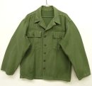 画像: 60'S アメリカ軍 US ARMY "1st MODEL" OG107 コットンサテン ユーティリティシャツ (VINTAGE) 「L/S Shirt」 入荷しました。