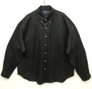画像: 90'S RALPH LAUREN "BLAKE" シルク/リネン 長袖 BDシャツ ブラック (VINTAGE) 「L/S Shirt」 入荷しました。