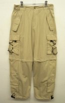 画像: GUIDE GEAR コットン/ナイロン 2WAY カーゴパンツ BEIGE (USED) 「Bottoms」 入荷しました。