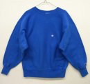 画像: 90'S CHAMPION 刺繍タグ リバースウィーブ 無地 ブルー USA製 (VINTAGE) 「Sweat Shirt」 入荷しました。