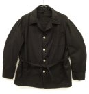 画像: ギリシャ軍 ウエストベルト付き スリーピングジャケット 後染めブラック (DEADSTOCK) 「Jacket」 入荷しました。