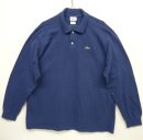 画像: 90'S CHEMISE LACOSTE 長袖 ポロシャツ ブルー フランス製 (VINTAGE) 「L/S Shirt」 入荷しました。