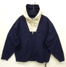画像: 90'S J.CREW 旧タグ 切り替え コットン アノラックパーカー NAVY/WHITE (VINTAGE) 「Jacket」 入荷しました。