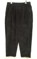 画像: ウエストゴム入り コーデュロイ イージーパンツ BLACK (USED) 「Bottoms」 入荷しました。