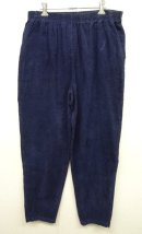 画像: ウエストゴム入り コーデュロイ イージーパンツ NAVY (USED) 「Bottoms」 入荷しました。