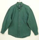 画像: 90'S GAP 旧タグ ボタンダウンシャツ グリーン USA製 (VINTAGE) 「L/S Shirt」 入荷しました。