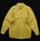 画像: 70'S WOOLRICH "CHAMOIS CLOTH" 長袖シャツ マスタード (VINTAGE) 「L/S Shirt」 入荷しました。