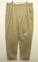画像: 90'S RALPH LAUREN "HAMMMOND PANT" ツープリーツ チノパンツ BEIGE (VINTAGE) 「Bottoms」 入荷しました。
