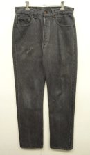画像: 80'S LEVIS 501 デニム 先染め BLACK USA製 W33L34 (VINTAGE) 「Bottoms」 入荷しました。