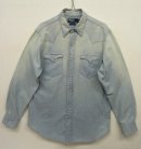 画像: 90'S RALPH LAUREN シャンブレー ウエスタンシャツ ブルー (VINTAGE) 「L/S Shirt」 入荷しました。