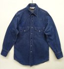 画像: 80'S CARHARTT 三角タグ デニム ウエスタンシャツ インディゴ USA製 (VINTAGE) 「L/S Shirt」 入荷しました。