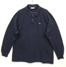 画像: 80'S CHEMISE LACOSTE 長袖 ポロシャツ ネイビー フランス製 (VINTAGE) 「L/S Shirt」 入荷しました。