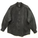 画像: CLAIBORNE ポリエステル バンドカラーシャツ CHARCOAL (USED) 「L/S Shirt」 入荷しました。