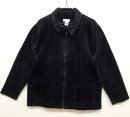 画像: CHRISTOPHER & BANKS 太畝コーデュロイ ジップジャケット ネイビー (USED) 「Jacket」 入荷しました。