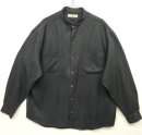 画像: TOMMY BAHAMA ヘリンボーンシルク バンドカラーシャツ CHARCOAL (USED) 「L/S Shirt」 入荷しました。