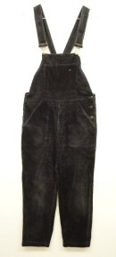 画像: BP コーデュロイ オーバーオール ブラック (VINTAGE) 「Bottoms」 入荷しました。