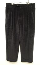 画像: VIOTTI ツープリーツ 太畝 コーデュロイパンツ ブラック (VINTAGE) 「Bottoms」 入荷しました。