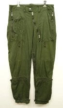 画像: フランス軍 "フライトスーツ" リメイク ミリタリーパンツ OLIVE (REMAKE) 「Bottoms」 入荷しました。