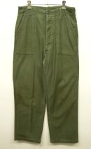 画像: 60'S アメリカ軍 US ARMY "OG107" コットンサテン ベイカーパンツ W32L31 (VINTAGE) 「Bottoms」 入荷しました。