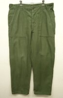 画像: 60'S アメリカ軍 US ARMY "OG107" コットンサテン ベイカーパンツ W38L31 (VINTAGE) 「Bottoms」 入荷しました。