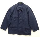 画像: 90'S J.CREW 旧タグ 4ポケット カバーオール ネイビー USA製 (VINTAGE) 「Jacket」 入荷しました。