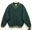 画像: 90'S MILLER GOLF Vネック SUPPLEXナイロン ジャケット GREEN (DEADSTOCK) 「Jacket」 入荷しました。