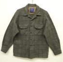 画像: PENDLETON "BOARD SHIRT" オープンカラー ウールシャツ チェック (USED) 「L/S Shirt」 入荷しました。