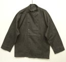 画像: イギリス軍 ダブルブレスト シェフジャケット 後染めブラック (DEADSTOCK) 「Jacket」 入荷しました。