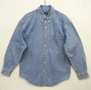 画像: 90'S GAP 旧タグ デニム BDシャツ ブルー (VINTAGE) 「L/S Shirt」 入荷しました。