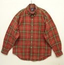 画像: 90'S GAP 旧タグ フランネル BDシャツ チェック柄 (VINTAGE) 「L/S Shirt」 入荷しました。