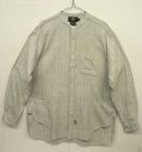 画像: 90'S RRL 初期 三ツ星タグ バンドカラー グランパシャツ ストライプ柄 (VINTAGE) 「L/S Shirt」 入荷しました。