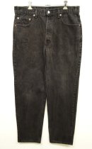 画像: 90'S LEVIS 550 テーパード デニム ブラック アメリカ製 W36L32 (VINTAGE) 「Bottoms」 入荷しました。
