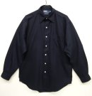 画像: 90'S RALPH LAUREN "LOWELL SPORT" ウール 長袖 シャツ ネイビー (VINTAGE) 「L/S Shirt」 入荷しました。