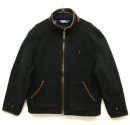 画像: 90'S RALPH LAUREN レザートリム フリースジャケット BLACK/BROWN (VINTAGE) 「Jacket」 入荷しました。