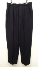 画像: 90'S RALPH LAUREN プリーツ入り ウールパンツ NAVY (VINTAGE) 「Bottoms」 入荷しました。