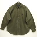 画像: 90'S RALPH LAUREN "BLAIRE" ツイル BDシャツ カーキ (VINTAGE) 「L/S Shirt」 入荷しました。