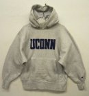 画像: 90'S CHAMPION "UCONN" 刺繍タグ リバースウィーブ パーカー グレー USA製 (VINTAGE) 「parka」 入荷しました。